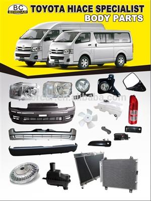 2005 2008 2010 2012 2014 toyota Hiace/Quantum/Commuter/Regius body parts