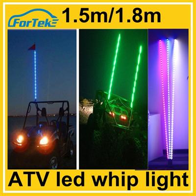 1.5M/1.8M car led safety antenna flag pole lights for ATV