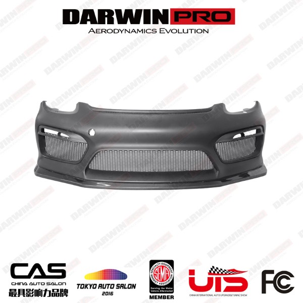 DarwinPRO Porsche 981 Cayman Boxster GT4 Style Front Bumper