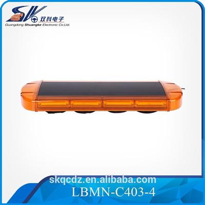 COB Mini Amber & White Emergency Vehicle Ambulance Truck Strobe warning Light Bar