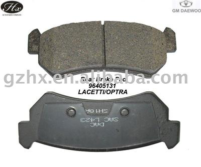 Auto Rear Brake Pad for GM DAEWOO 96405131