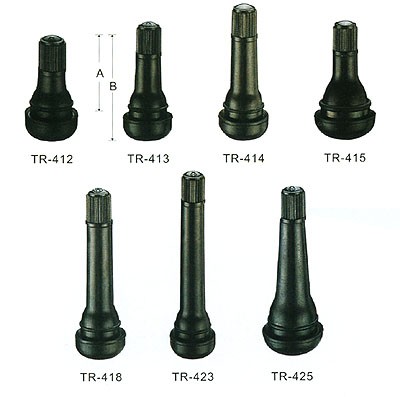 Tubeless tire valves