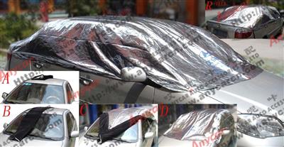 Car Adiabatic Hood Heat-Insulating Shield Car Sunshade Cover