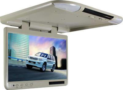 22 inch roof mounted flip down monitor for bus,flip down roof mount car monitor with AV1,AV2