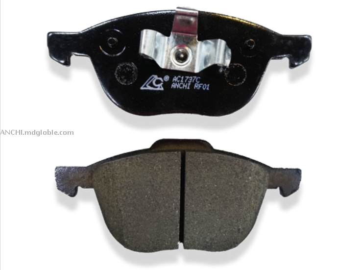 Brake pads, semi-metallic